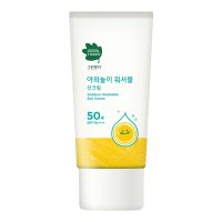 그린핑거 야외놀이 워셔블 선크림 80ml (SPF50+)