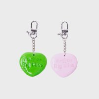 엔프프 mirror key ring heart 220001