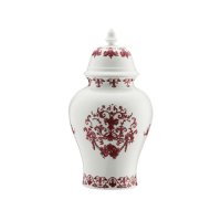 지노리 1735 Potiche 화병 꽃병 Babele Rosso Ginori Vase 01127