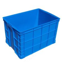 대형 플라스틱 상자 이사 물류 창고 공장 농사 상자-파란색