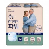 깨끗한나라 봄날 언더웨어 파워 중형 10개 8팩(80개)