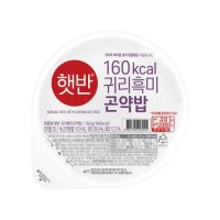 햇반 흑미귀리곤약밥 150g