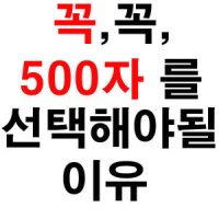 500자-다양한서체-조립식만능도장/비쌀이유가없읍니다