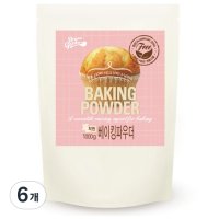 브레드가든 무알루미늄 착한 베이킹 파우더  6개  1kg