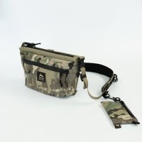 트레일스기어 TRAILSGEAR 리프 크로스백 Leaf Cross Bag - 멀티캠 백패킹 사코슈 텐트 밖은 유럽 윤균상 가방