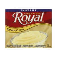 로얄 바나나크림 푸딩 믹스 52 5g x24팩 Royal Pudding Dessert Banana Cream 24개