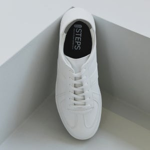 스텝스 STEPS ST316 리브라 독일군 스니커즈 퓨어화이트 ST316
