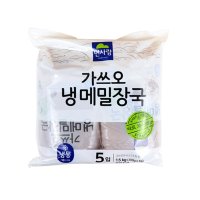 면사랑 가쓰오 냉메밀장국 육수 300g 5봉 냉면육수 냉모밀