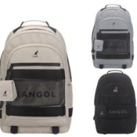 캉골 책가방 중학생 백팩 KANGOL 노트북 가방 1404-블랙