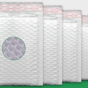 안전봉투 안전봉투포장용 편지봉투 에어캡 포장 쇼핑-N 12x18+4cm 한 박스550장 80g/제곱미터 화이트