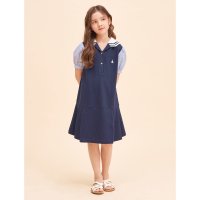 BEANPOLE KIDS 빈폴키즈 OFFBEANPOLE KIDS 여아 세일러 피케 원피스 BI3371G06R