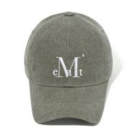 [무센트] SIGNATURE BALL CAP (Dyeing khaki) P00000HE