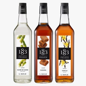 1883 설탕 카라멜 바닐라 시럽 3종 세트