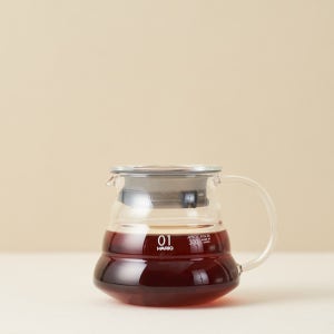 하리오 V60 클리어 렌지 드립서버 360ml XGS-36TB
