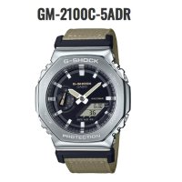 G-SHOCK 지샥 클로스 밴드 메탈 커버이드 GM-2100C-5ADR YDP 463691