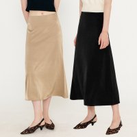 GENERALIDEA 에센셜 새틴 스커트 woman essential satin skirt WBC1L13503