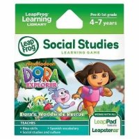 립프로그 LeapFrog Dora the Explorer 학습 게임 립패드 태블릿 립스터GS와 함께 작동