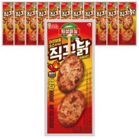 롯데햄 의성마늘 직꾸닭 매콤레드 100g x 12개 핫바 268615