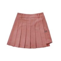 몽버디골프 Warm Pocket Pleats 피치기모 포켓 주름스커트