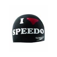 스피도 Speedo 실리콘 I Heart Speedo 수영 모자 수모