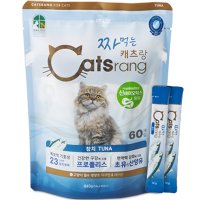 짜먹는캐츠랑 고양이 간식 14g x 60p  1개  참치