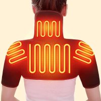 목 어깨 찜질기 온열 안마기 마사지기 전기 찜질 패드