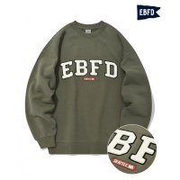 이벳필드 EBFD 아치 부클 맨투맨 딥카키 EB2103CR34KH