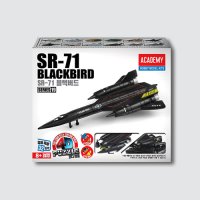 4D 블랙버드 전투기 입체퍼즐 조립 모형 프라모델 SR-71 S81113B