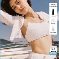 atlanticbeach 비키니 수영복 3피스 세트 2022 봄 신작 긴팔 선스크린 스플릿 수영복