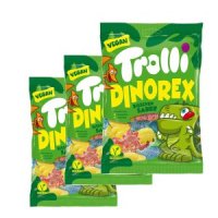 트롤리 다이노 렉스 젤리 200g 3팩 Trolli Dino Rex