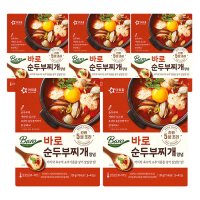 아워홈 바로 순두부찌개양념120gx5개냉장