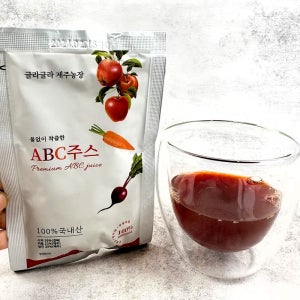 사과,당근,비트를 넣어 만든 ABC 주스 100ml 30팩