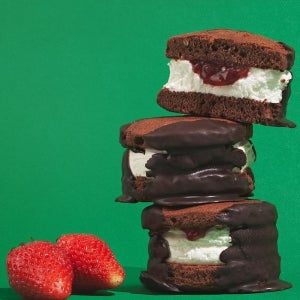 지역특산물을 이용한 쑥초코파이 6개입