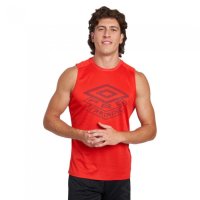 엄브로 Pro Training Active Vest Flame Scarlet 3139594113