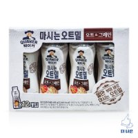 퀘이커오츠 퀘이커 퀘이커 마시는 오트밀 오트 그레인 50g x 12입