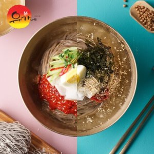 [무더위극복]유가네 메밀막국수 10인분 간편개별포장(물5+비빔5)