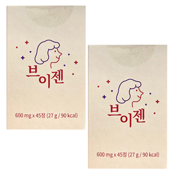 이너배리어 <b>브이젠</b> 600mg 45정, 2개 (30일분)