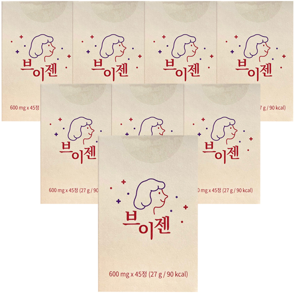 이너배리어 <b>브이젠</b> 600mg 45정, 8개 (120일분)