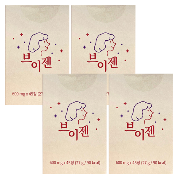 이너배리어 <b>브이젠</b> 600mg 45정, 4개 (60일분)