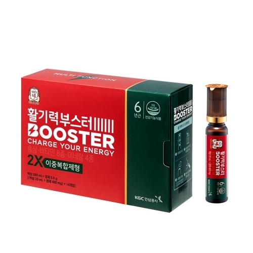 <b>정관장</b> 활기력 부스터 (액상 20ml + 정제 400mg) x 14개입