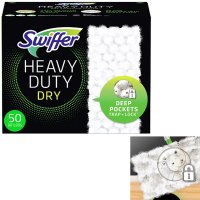 Swiffer Sweeper 스위퍼 헤비 듀티 드라이 스위핑 천 면 리필 50개 마른걸레