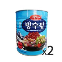 팥모아 빙수팥 3kg 2개