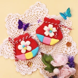 복주머니 비누 클레이 5set 겨울 전통 새해 만들기 diy 키트 놀이