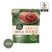 비비고 고추장쥐포볶음 60g x5개