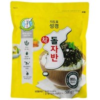 성경식품 지도표 성경김 참 돌자반 500g