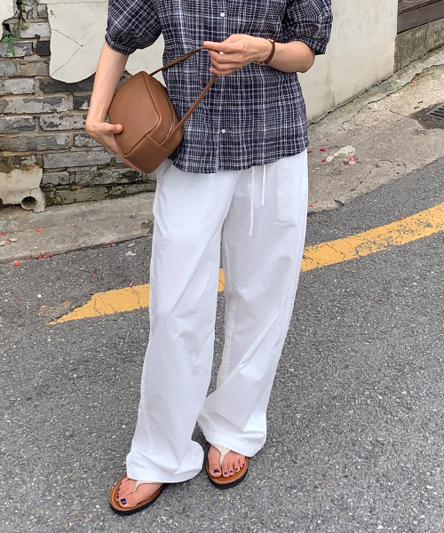 [유라고] [기장선택] Comfort string pants 230415