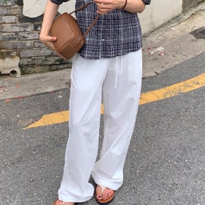 [유라고] [기장선택] Comfort string pants 230415
