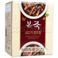 본죽 본죽 쇠고기 장조림 170g x 4개 반찬 덮밥 잡채