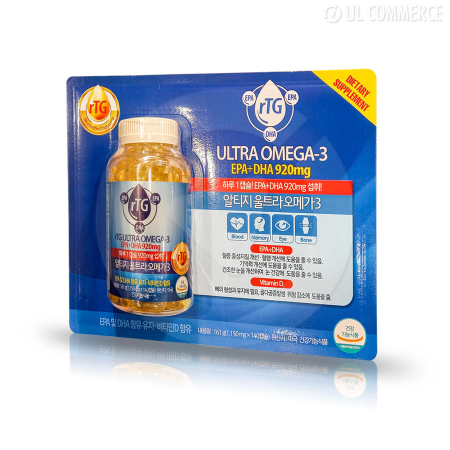 <b>캡텍</b> 알티지 울트라 <b>오메가3</b> 1150mg x 140캡슐 코스트코