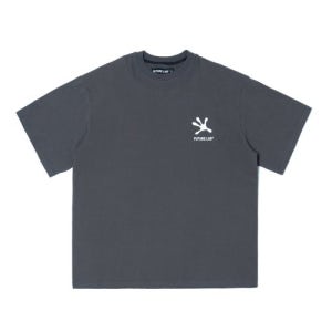 [퓨처랩] SPLIT T SHIRTS - CHARCOAL P00000LJ1